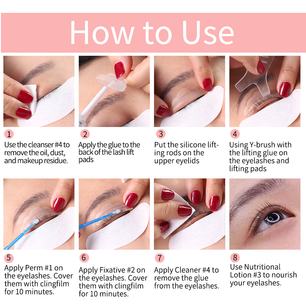 Dropshipping ICONSIGN Lash Lift Kit Lash Lifiting Eyelash Perming Kit Lash Curling Enhancer Eyes Makeup Tools - QWIEL®