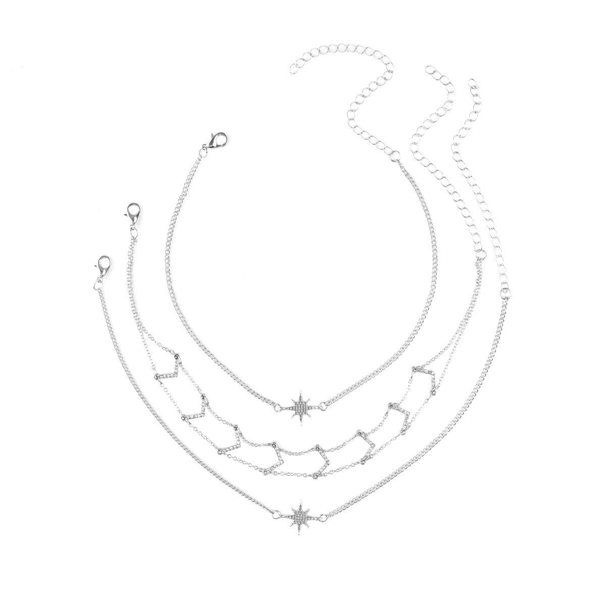 Simple Multi-element Set Items With Double Diamonds - QWIEL®