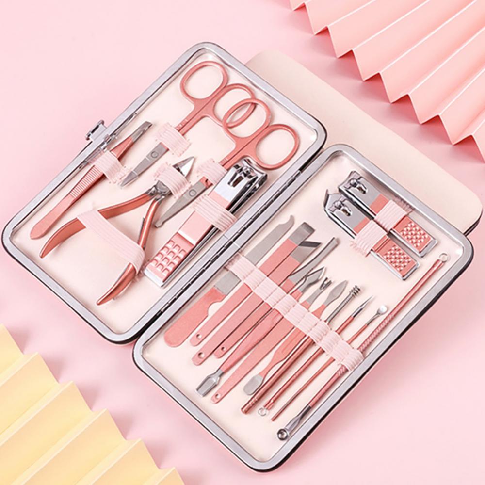 Professional Scissors Nail Clippers Set Ear Spoon Dead Skin Pliers Nail Cutting Pliers Pedicure Knife Nail Groove Trimmers - QWIEL®