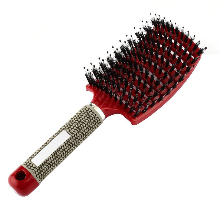 Hairbrush Anti Klit Brushy Haarborstel Women Detangler Hair Brush Bristle Nylon Scalp Massage  Teaser Hair Brush Comb - QWIEL®