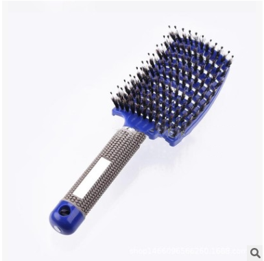 Hairbrush Anti Klit Brushy Haarborstel Women Detangler Hair Brush Bristle Nylon Scalp Massage  Teaser Hair Brush Comb - QWIEL®