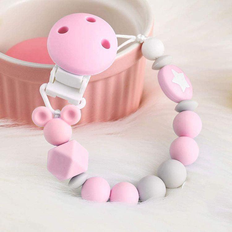 Baby Products Silicone Pacifier Chain Molars
