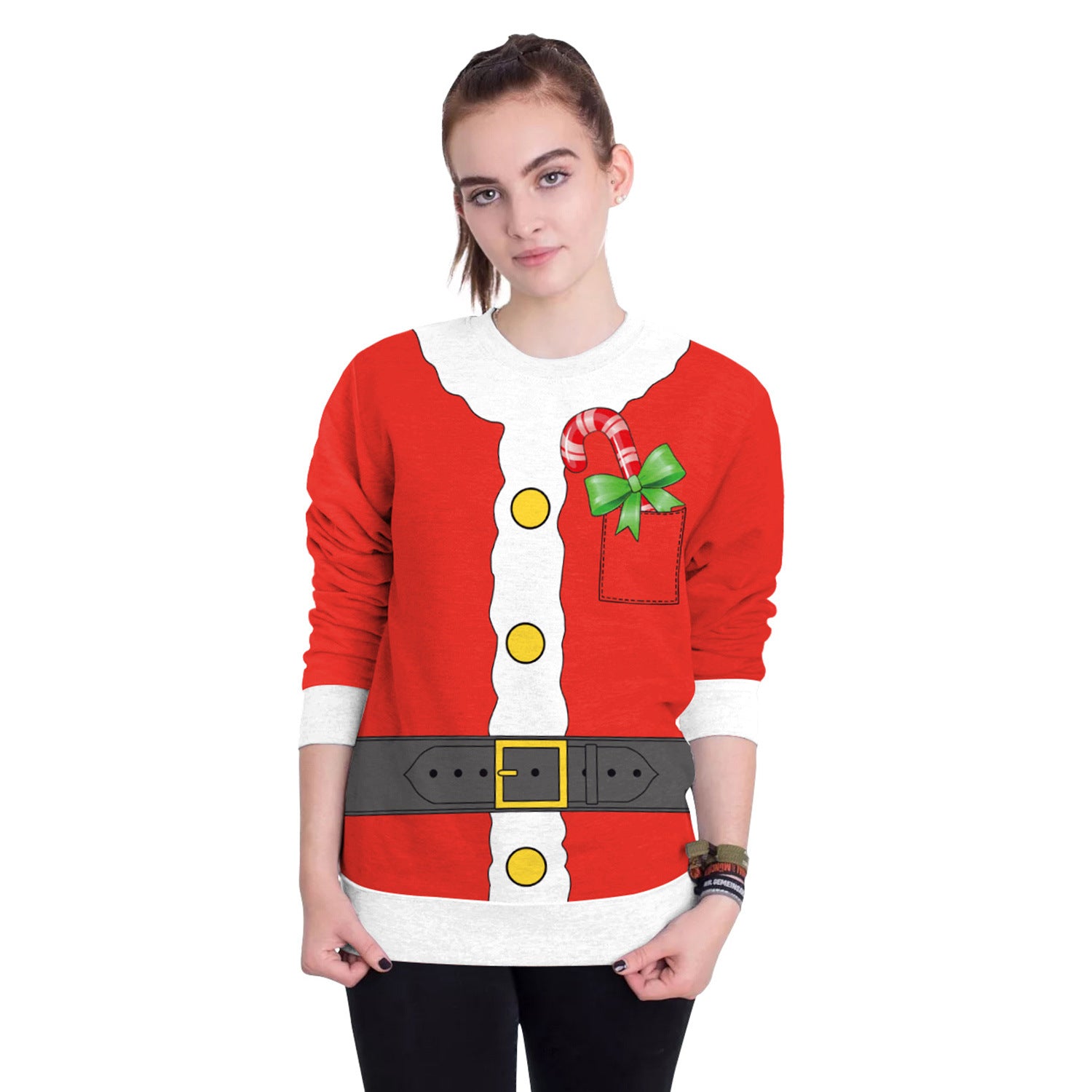 Women's Christmas 3D Digital Printed Pullover Sweatshirt - QWIEL®