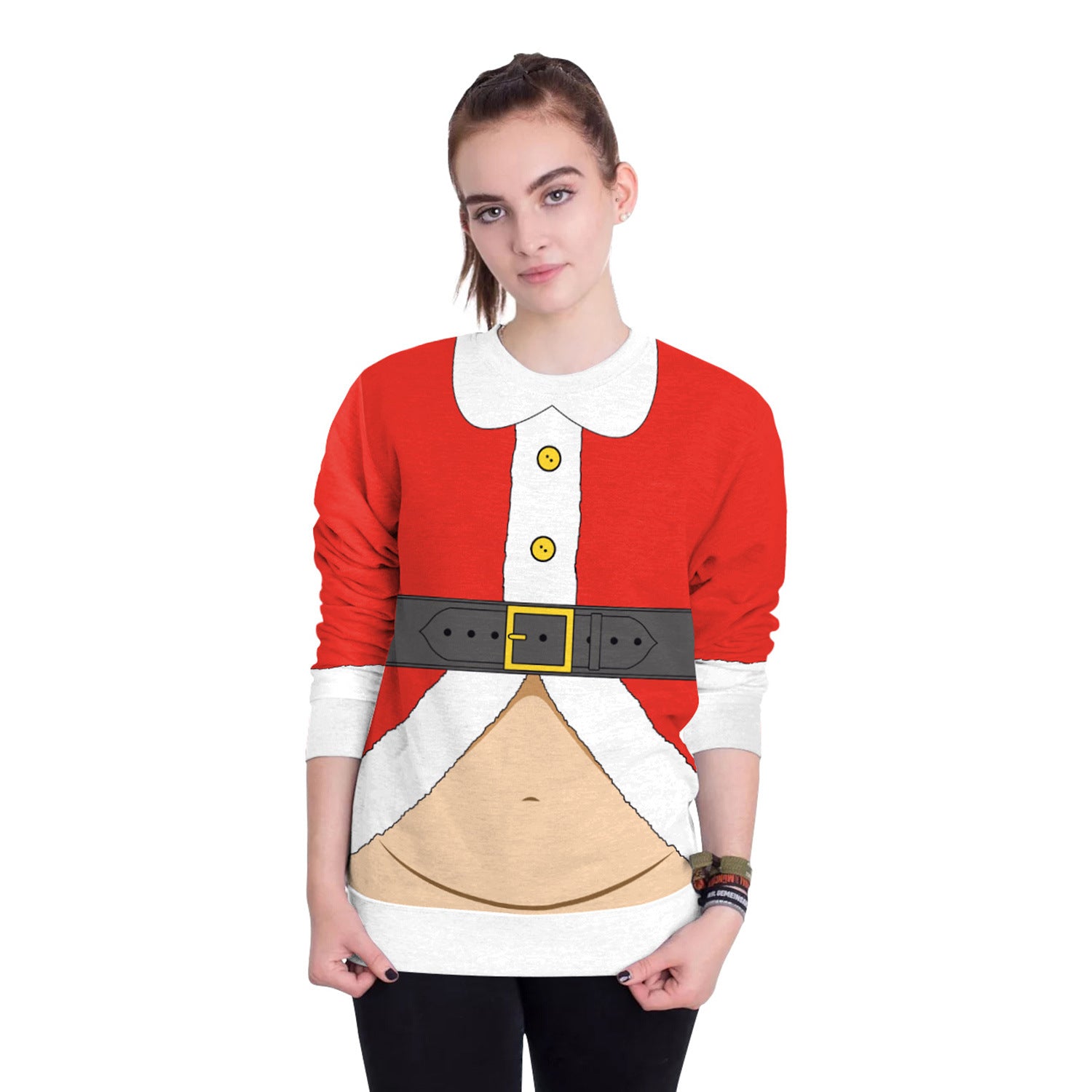 Women's Christmas 3D Digital Printed Pullover Sweatshirt - QWIEL®