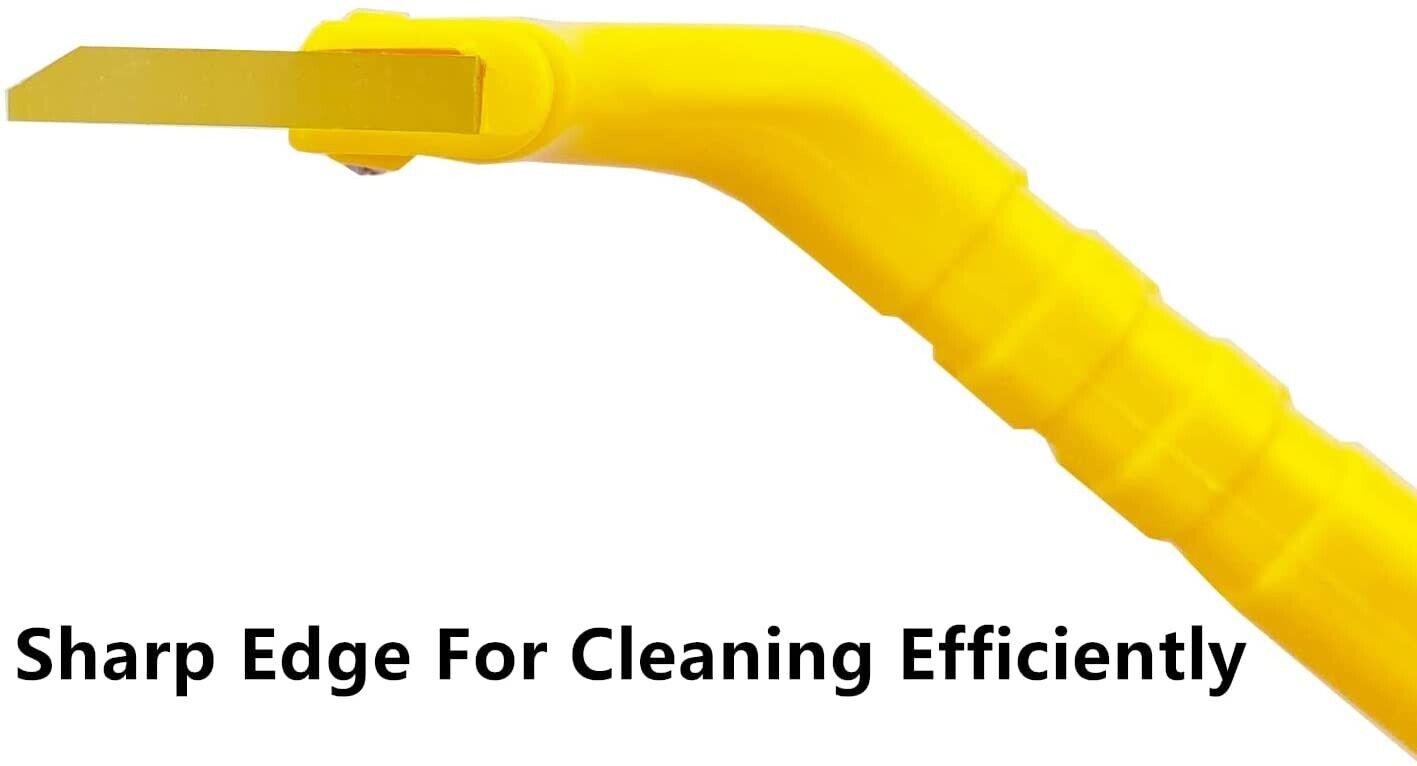2X Window Squeegee Shower Cleaner Car Home Glass Wash Water Wiper Silicone Blade - QWIEL®