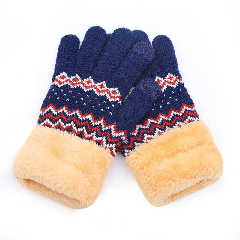 Touch screen Knit Gloves