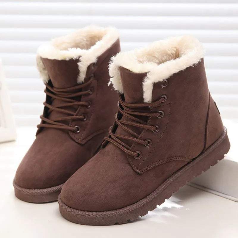 Women Boots 2023 Fashion Snow Boots Women Shoes New Women Winter Boots Warm Fur Ankle Boots For Women Winter Shoes Botas Mujer