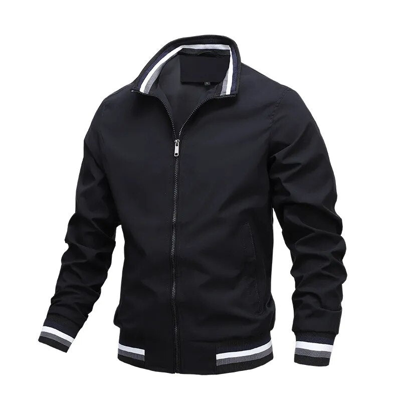 2023 Fashion Men’s Windbreaker Jackets Casual Jacket Men Outdoor Sports Coat Spring Autumn Army Cargo Bomber Jacket Men Clothing