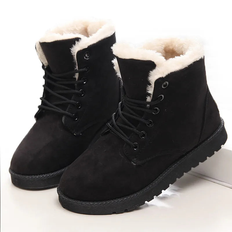 Women Boots 2023 Fashion Snow Boots Women Shoes New Women Winter Boots Warm Fur Ankle Boots For Women Winter Shoes Botas Mujer