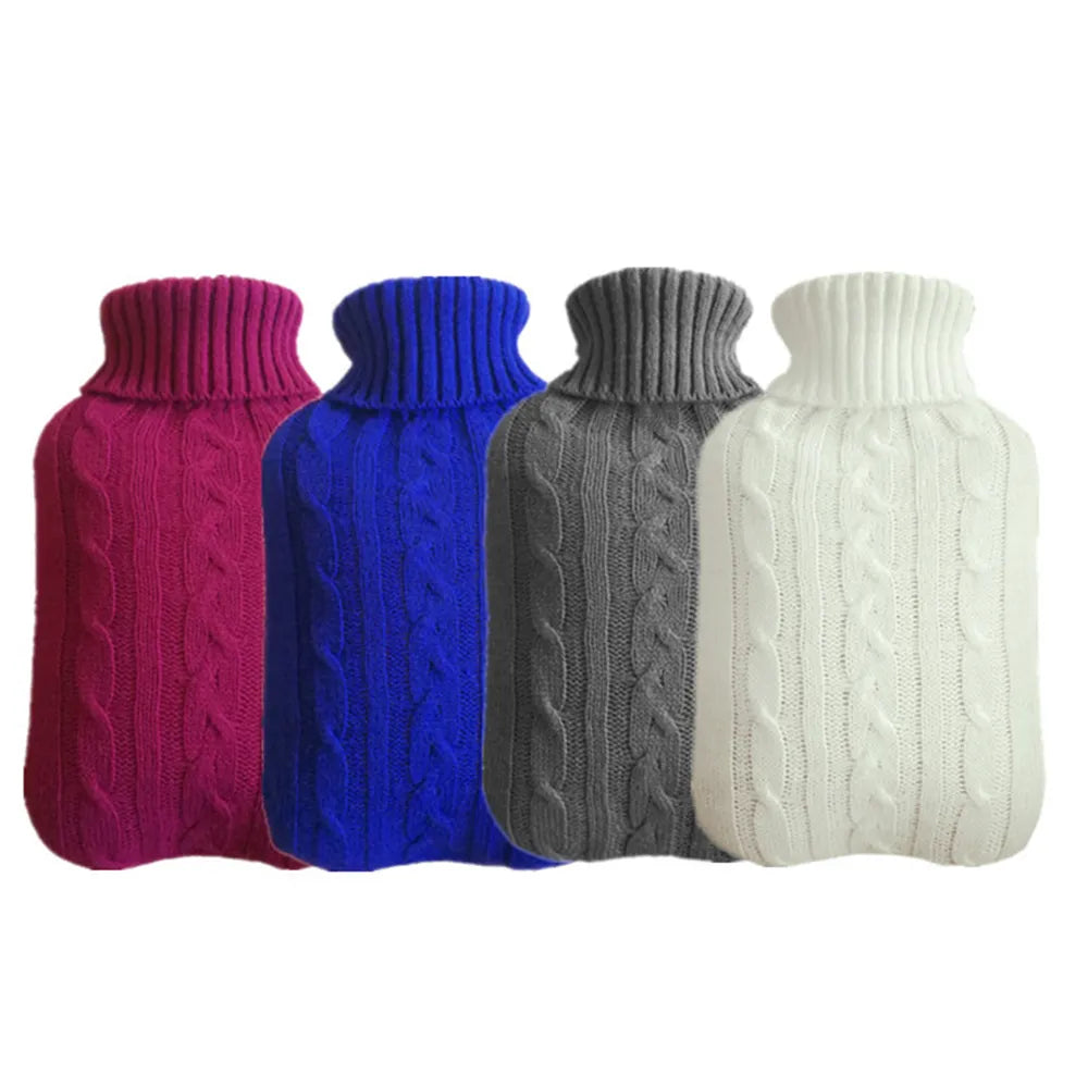 1 PC Warm Supplies Cold-proof for 2000ml Hot Water Bottle Washable Removable Hot Water Bag Cover
