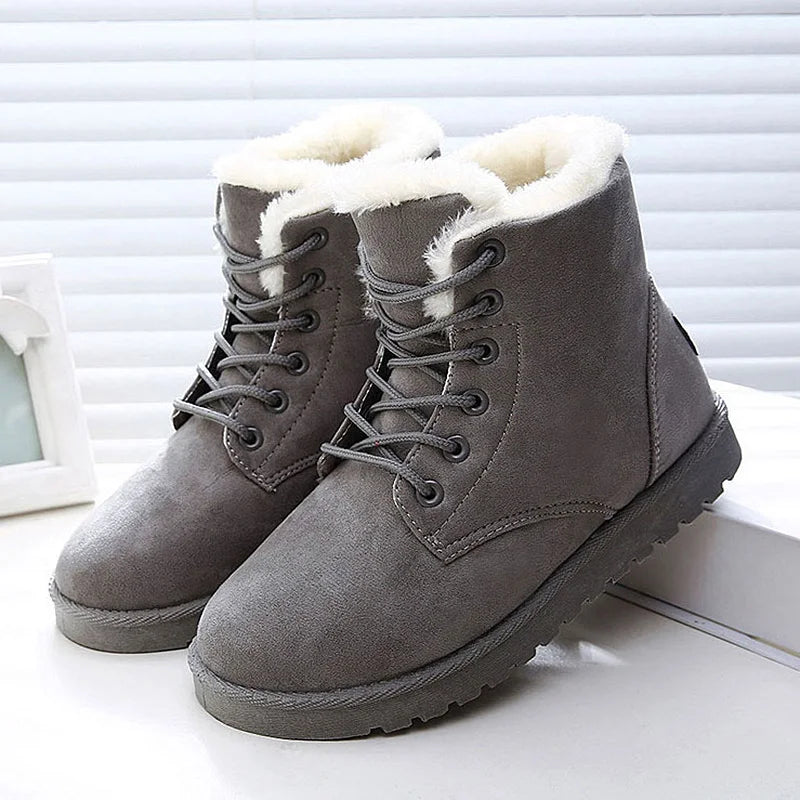Women Boots 2023 Fashion Snow Boots Women Shoes New Women Winter Boots Warm Fur Ankle Boots For Women Winter Shoes Botas Mujer