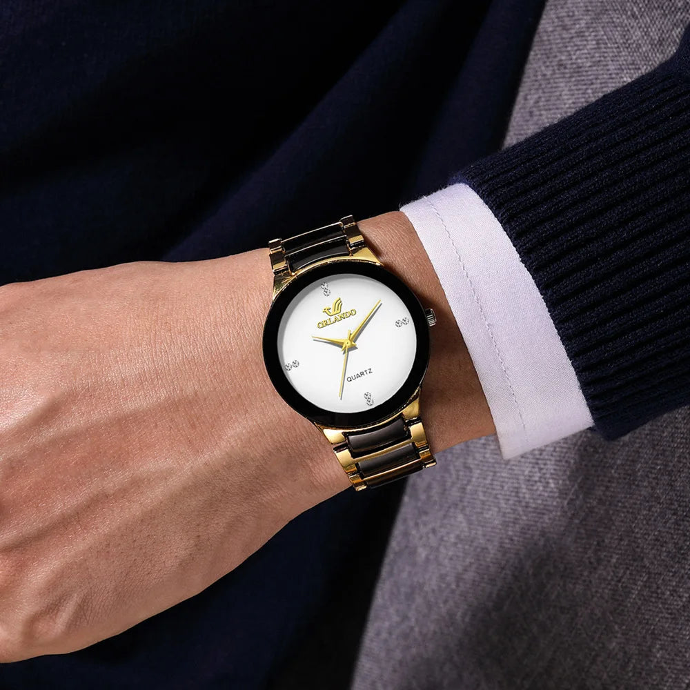 2021 Best Selling Product Fashion Men Quartz Watch Luxury High Quality Men's Wristwatch Stainless Steel Relogio Masculino Saat
