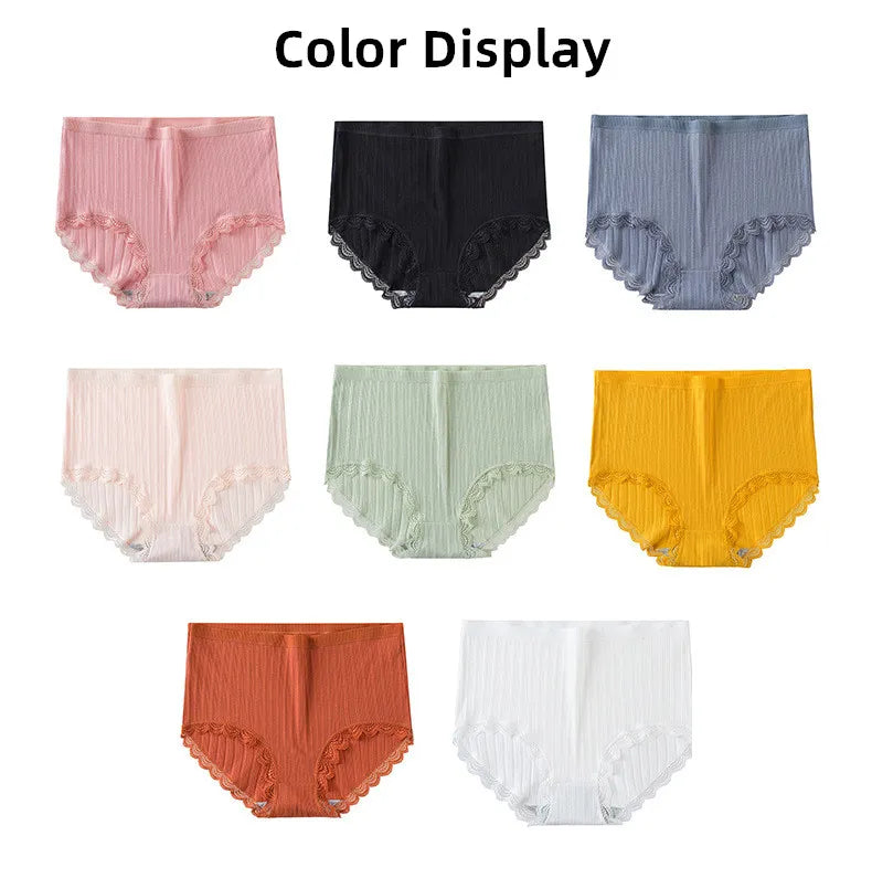 Women Panties Plus Size M-XXL Belly Women Panties Lingeries Ladies Breathable Cotton Underwear Women Panties Briefs