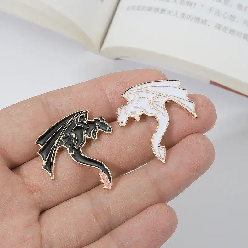 Monster Dragon Enamel Pins