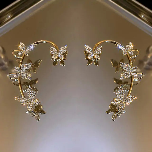 Butterfly Ear Clip
