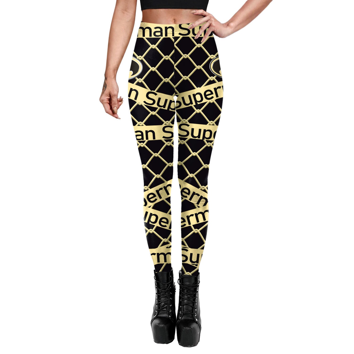 Women's Personalized Printed Yoga Fitness Leggings