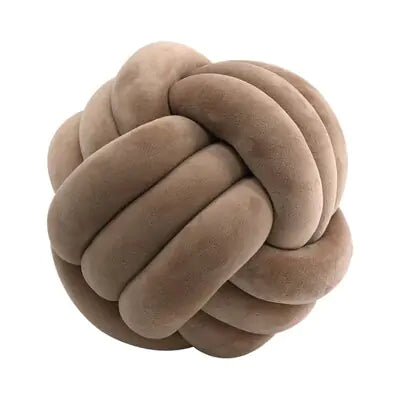 Hand Knot Cotton Pillow