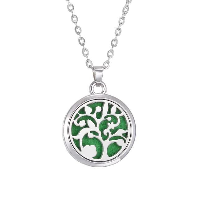 Aromatherapy Tree of Life Necklace