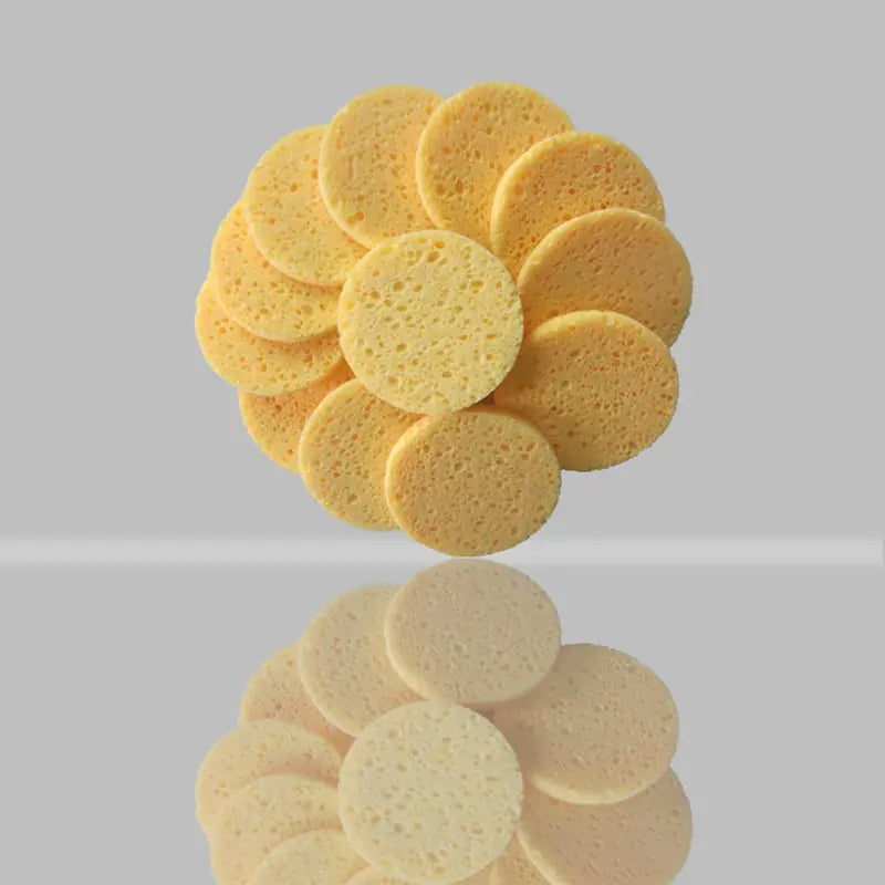 50/20/10pcs Soft Facial Cleaning Sponge Pad Facial Washing Cleaning Compressed Cleanser Sponge Puff Spa Exfoliating Face Care