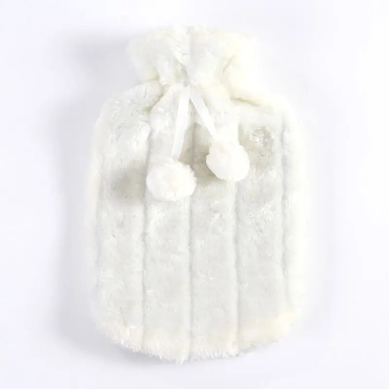 1PC 2L Removable Hot Water Bottle Bag Plush Cover Winter Protective Case Heat Preservation Covers Soft Warm Portable Pain Relief