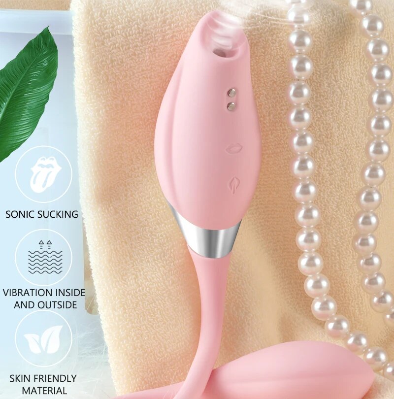2023 Newest Design Premium Clitoris Vibrator 5 Suction Speeds Intense Pleasure 8 Vibration Modes Sensual Stimulation Sex Toy