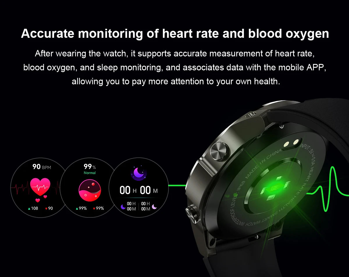 2023 New Smart Watch Men Always-on Display Voice Calling Sport Watches Women Long Standby IP68 Waterproof Smartwatch For Xiaomi