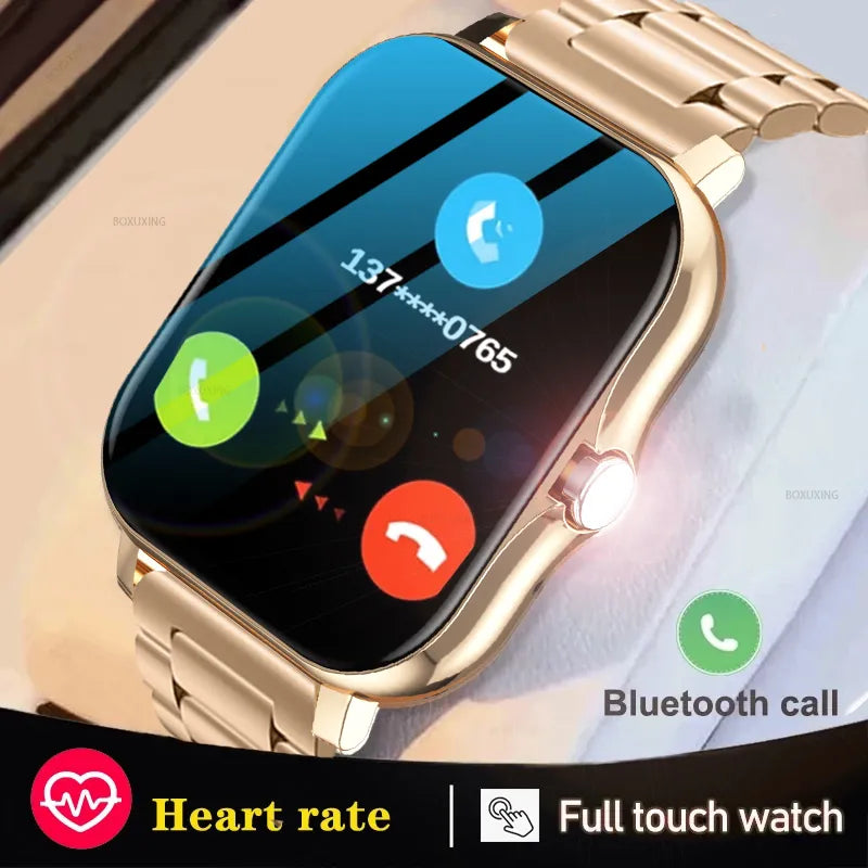 2023 New Bluetooth Call Smart Watch Men Women Sleep Heart Rate Blood Pressure Sport Smart Clock Fashion Ladies Smartwatch Woman