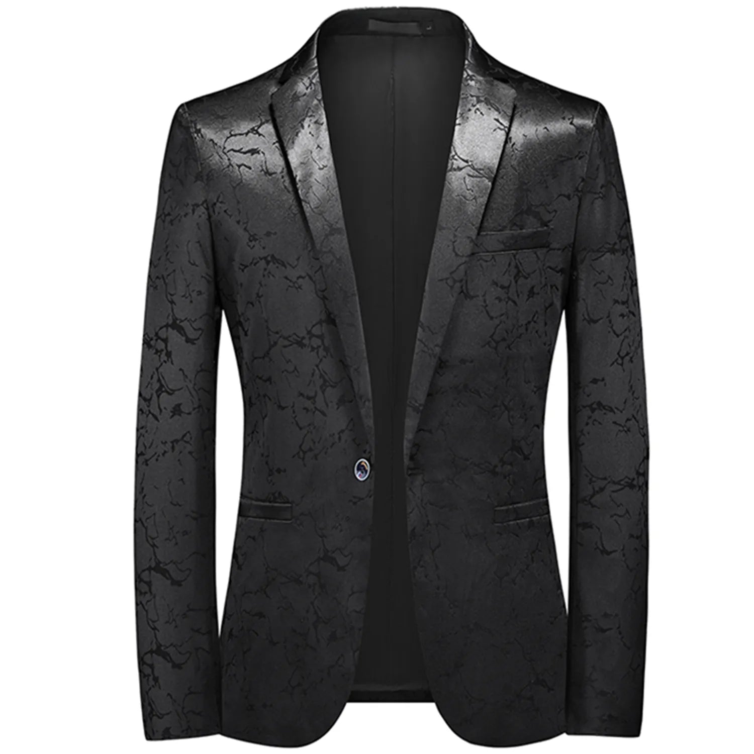 2023 Fashion New Men's Casual Boutique Business Personalized Printing Slim Fit Suit Coat Blazers Jacket Dress Big Size 6XL