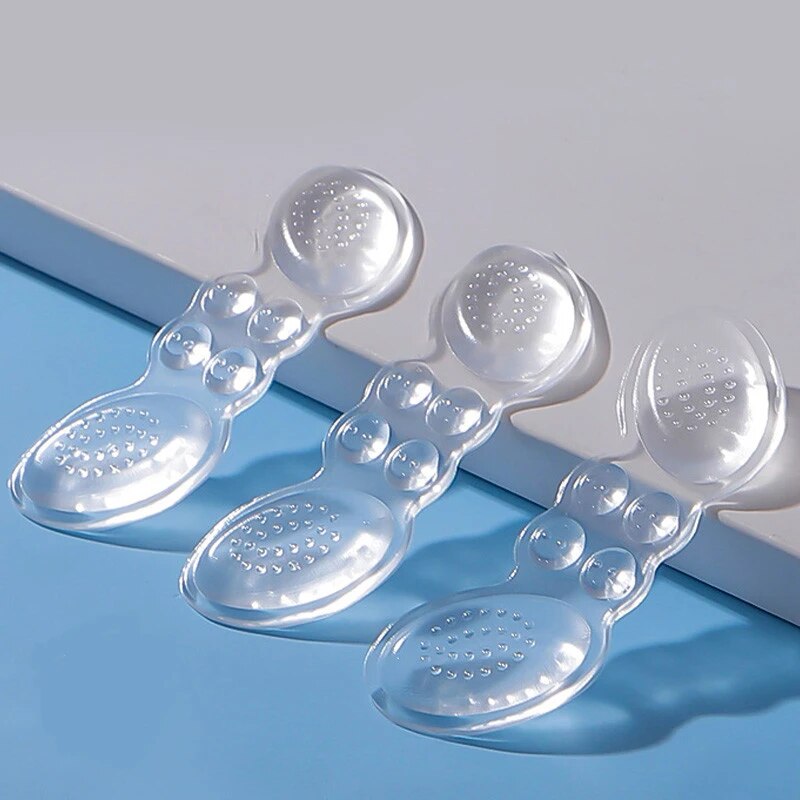 Women Insoles for Shoes High Heel Transparent Pad Adjust Size Adhesive Heels Pads Protector Sticker Pain Relief Foot Care Insert