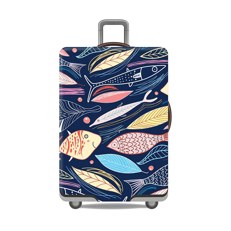 24-inch Protective Sleeve Thickened Wear-resistant Suitcase Protective Sleeve Wholesale Elastic Polyester Tie Rod Luggage Case.
