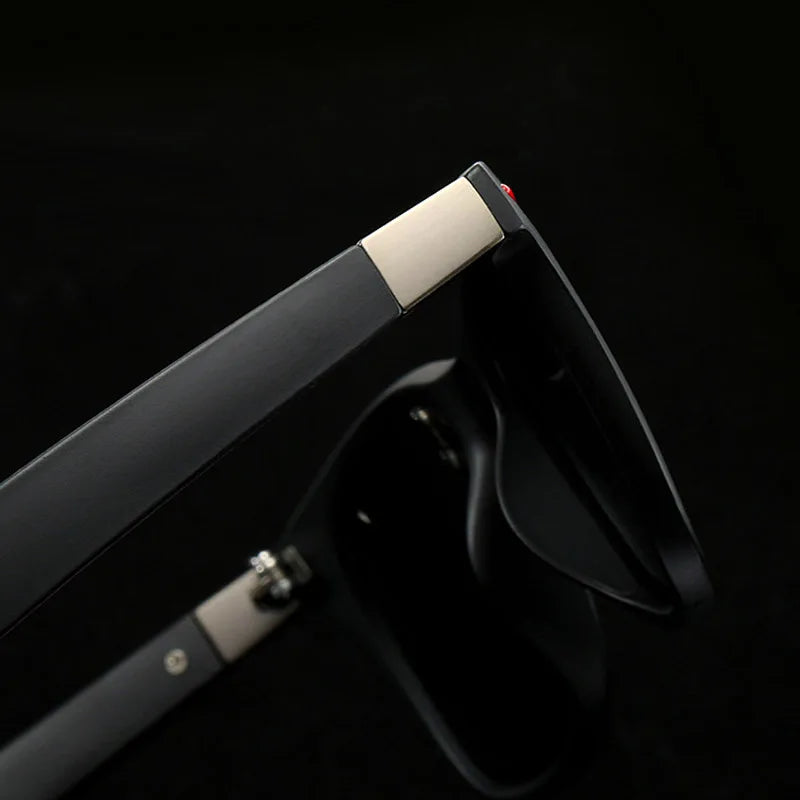 2023 New Polarized Sunglasses Men's Square Fashion Vintage Sun Glasses Luxury Trend Travel Sunglasses UV400 Rectangle Eyewear