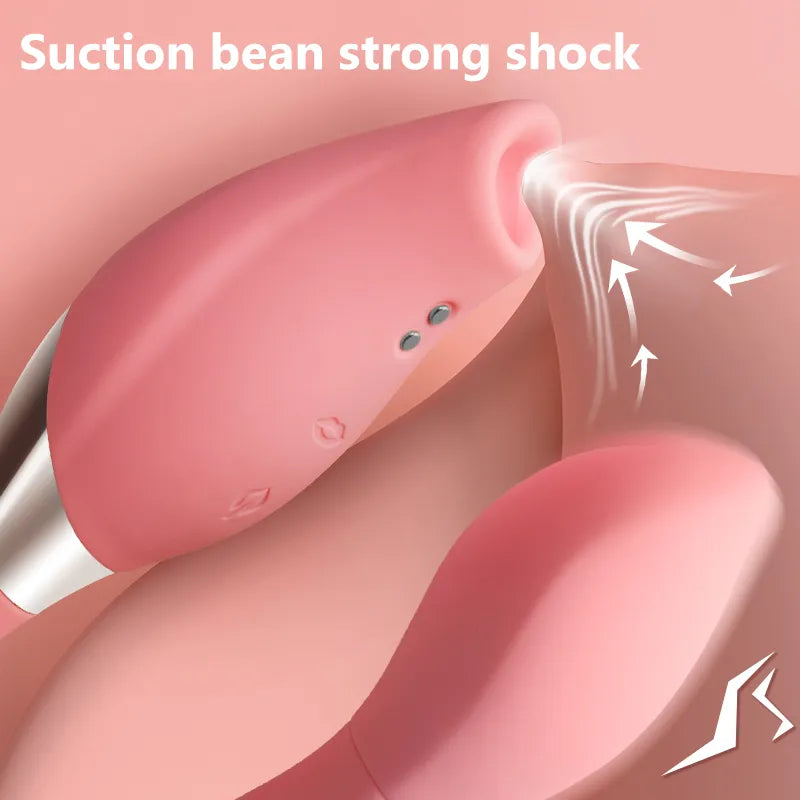 2023 Newest Design Premium Clitoris Vibrator 5 Suction Speeds Intense Pleasure 8 Vibration Modes Sensual Stimulation Sex Toy
