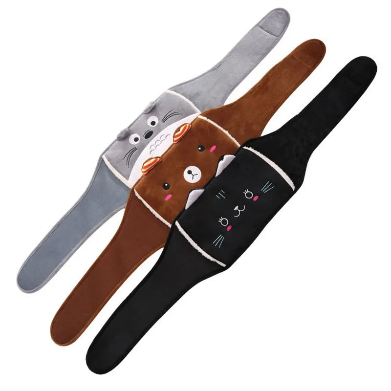 2022 Kawaii Water Bottle Belt Large Hand Warmer Cute Animal Hot Water Bottle Belt Hot Water Bag Hot Water Cover belly warmer
