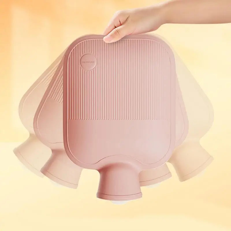 1000ml Hot Water Bottle Filling Water Hand Warmer Convenient Belly Warm Warm Bag Microwave Heating Warm Water Bag