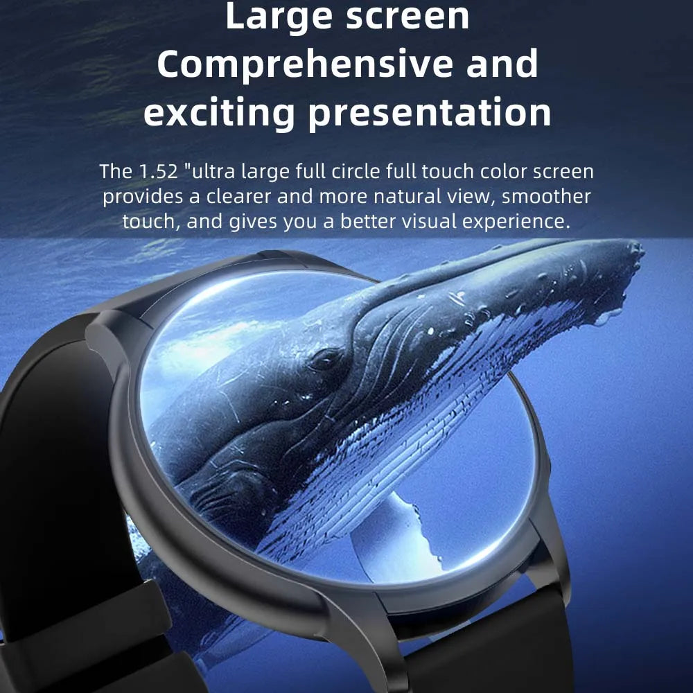 2023 New Bluetooth Call NFC Smart Watch Women Waterproof Sport Fitness Tracker Multifunction AMOLED Smartwatch For Huawei Xiaomi
