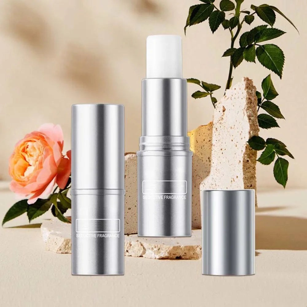 1 PC Portable Solid Perfumes Fragrances Women Men Solid Balm Mild Long Lasting Deodorant Fragrances Body Perfumes 7g