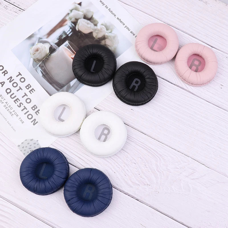 1Pair 70mm Replacement Foam Ear Pads Pillow Cushion Cover For JBL Tune 600 T500BT T450 Headphone Headset