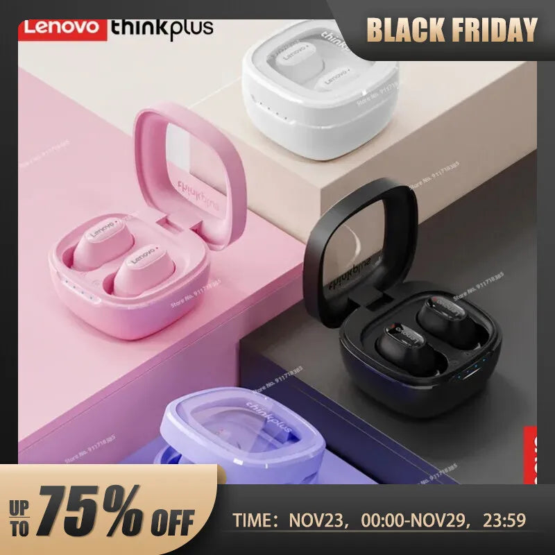 2023 New Original Lenovo XT62 TWS Earphones Wireless Bluetooth 5.3 HiFi Sport Noise Reduction Headphones Touch Control Earbuds