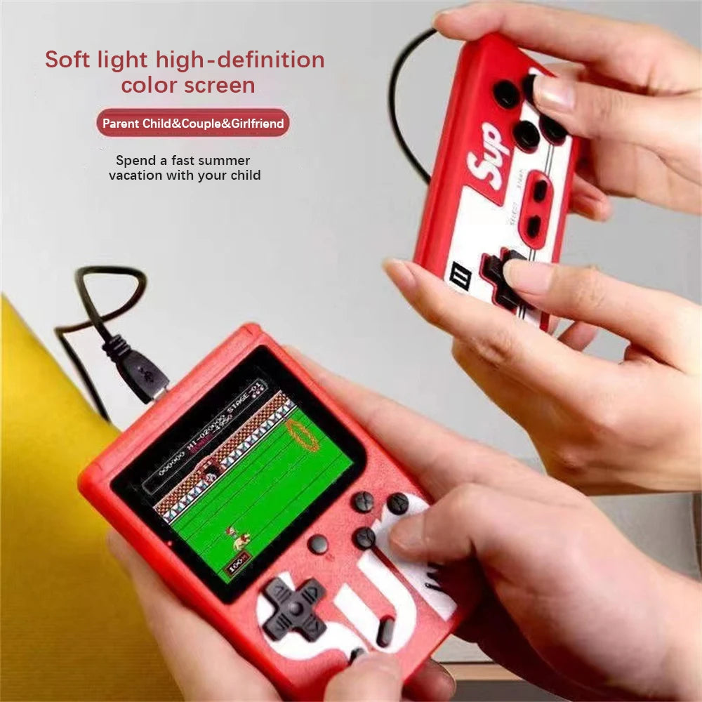 1/2/3PCS Broodio Retro Portable Mini Handheld Video Game Console Built-in 400 Games Retro Mini Handheld Game Players 3.0 Inch