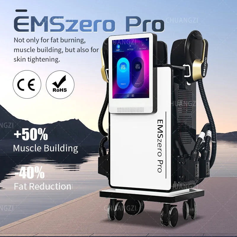 2023 EMSzero NEO 6500W 14 TeslaEms muscle   sculpt body HI-EMT Electromagnetic machine Slimming Stimulator equipment ems muscle