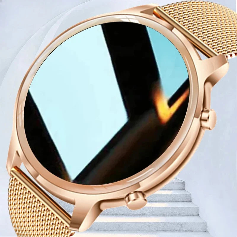 2023 Bluetooth Call 360*360 pixel display Lady Smartwatch Women Smart Watch Heart Rate Men Fitness tracker Smart Bracelet