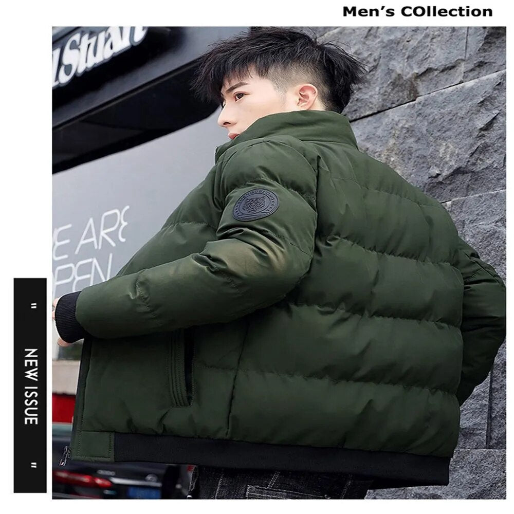 Winter men's zippered jacket NAUTICA warm men's jacket surfing windproof casual men's jacket windproof and cold resistant Fas