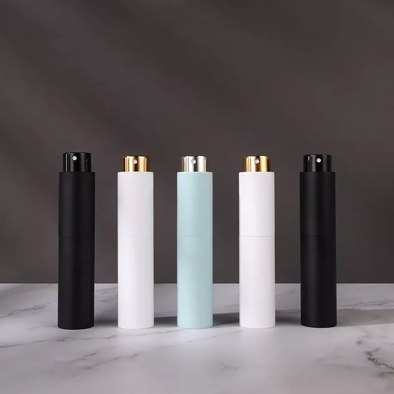 10ml Perfume Bottling Atomizer Portable Liquid Container For Cosmetics Dispense Glass Spray Bottle Refillable For Traveling