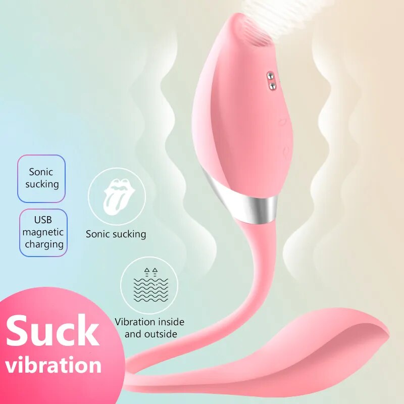 2023 Newest Design Premium Clitoris Vibrator 5 Suction Speeds Intense Pleasure 8 Vibration Modes Sensual Stimulation Sex Toy