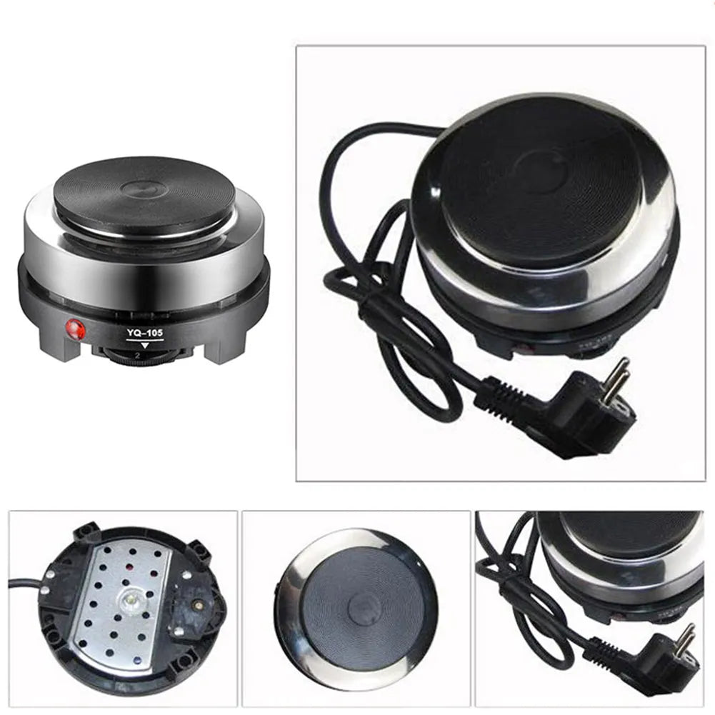 220V-230V 500W Mini Electric Heater Stove Hot Cooker Plate Milk Coffee Heating Furnace Multifunctional Kitchen Appliance EU Plug
