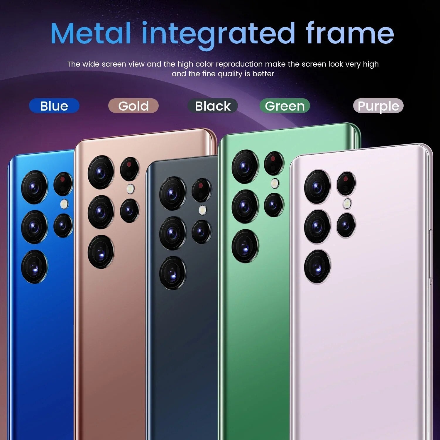 2023 new unlocked s23 ultra phone original 7.2 HD mobile phones android  6800mah mobile phones 16GB+1TB 5g global version phones