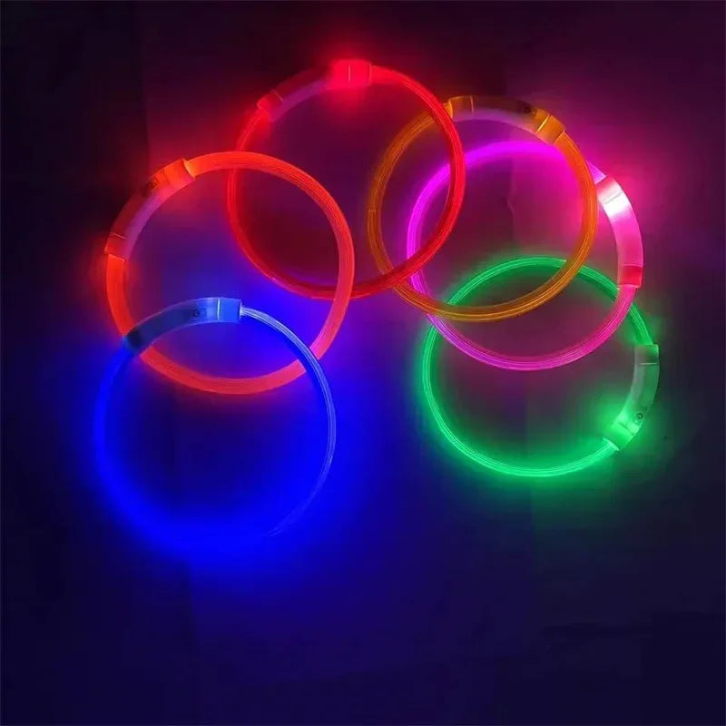 3 Modes Dog Luminous Charge Collar Led Usb Cat Dogs Collars Detachable Night Led Glow Dog Loss Prevention Collar Pet Accessories