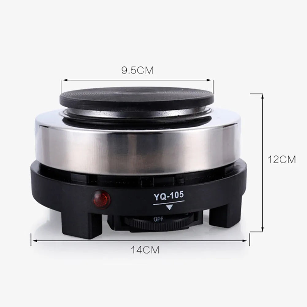 220V-230V 500W Mini Electric Heater Stove Hot Cooker Plate Milk Coffee Heating Furnace Multifunctional Kitchen Appliance EU Plug