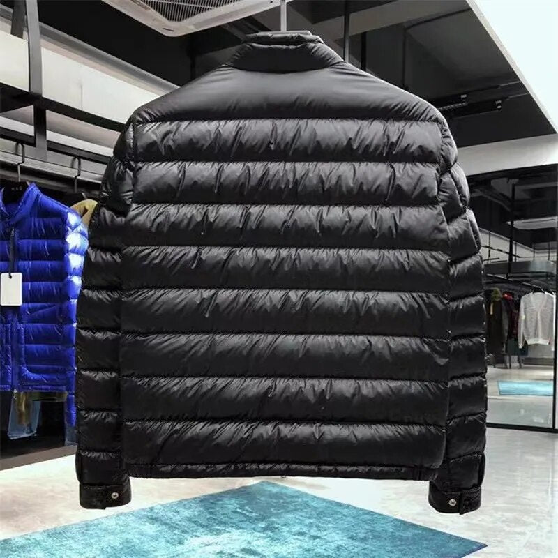 2023 men's down jacket, warm, fashionable, and atmospheric, cutting-edge high-end down jacket, white duck down jacket