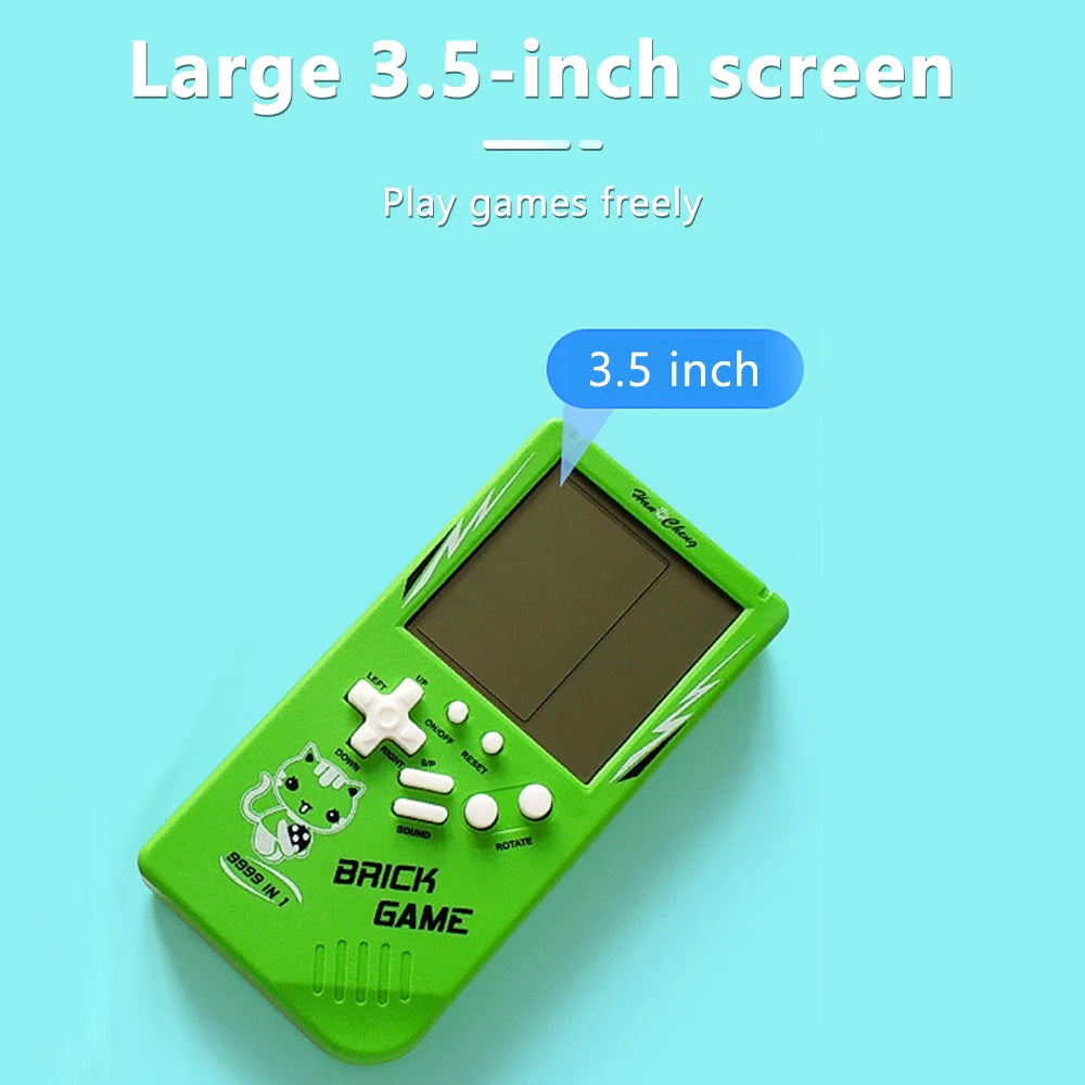 3.5 inch Large Screen Handheld Game Console 4 Color 23 Gaming Handheld Classic Tetris Gamer Retro Nostalgia Children's Gifts Toy